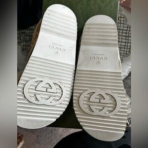 Authentic Gucci Raffia Chevron sandal. Cannot find in stores!